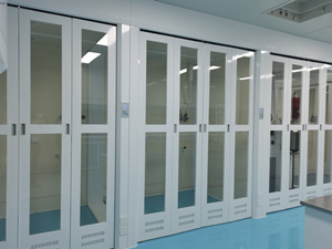 全鋼步入式通風柜（折疊門）